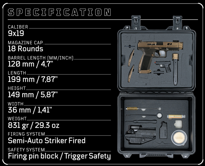 CANIK - TTI Combat